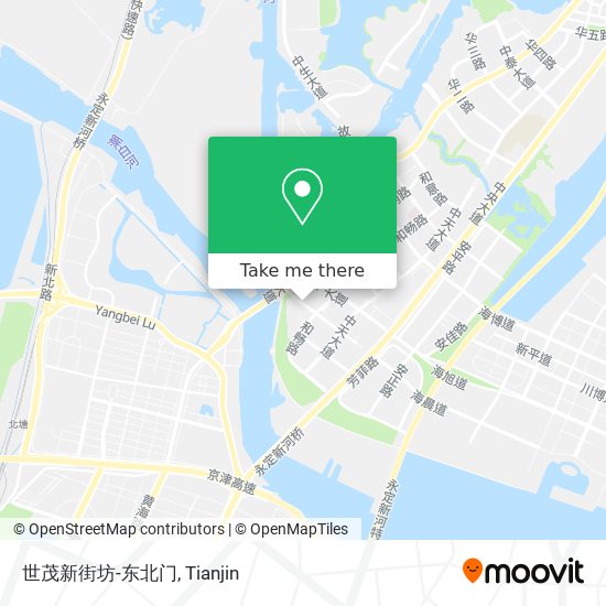 世茂新街坊-东北门 map
