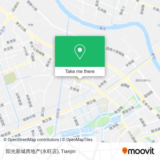 阳光新城房地产(永旺店) map
