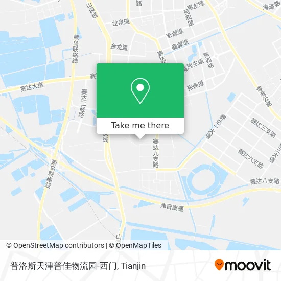 普洛斯天津普佳物流园-西门 map