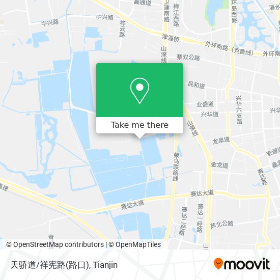 天骄道/祥宪路(路口) map