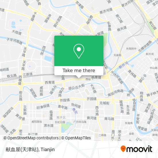 献血屋(天津站) map