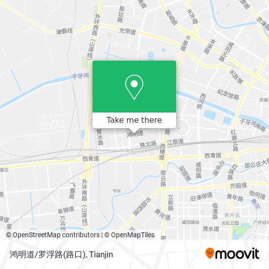 鸿明道/罗浮路(路口) map