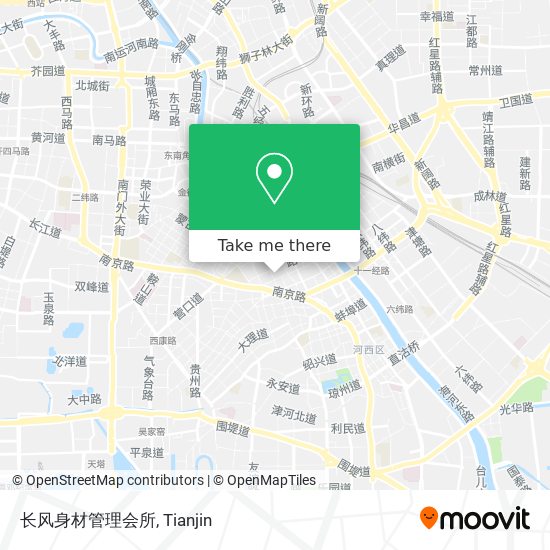 长风身材管理会所 map