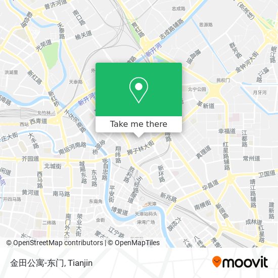 金田公寓-东门 map
