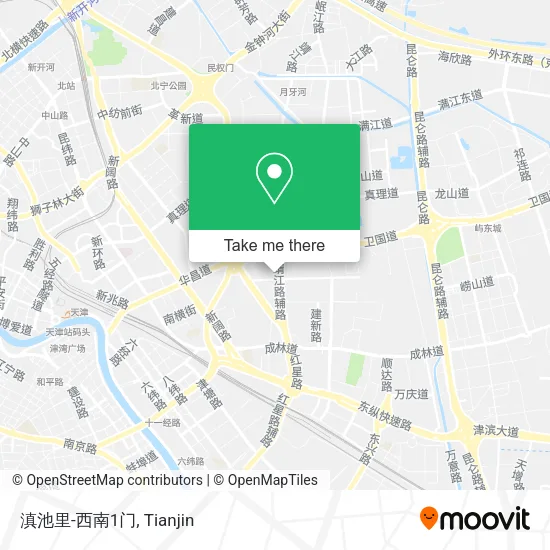 滇池里-西南1门 map
