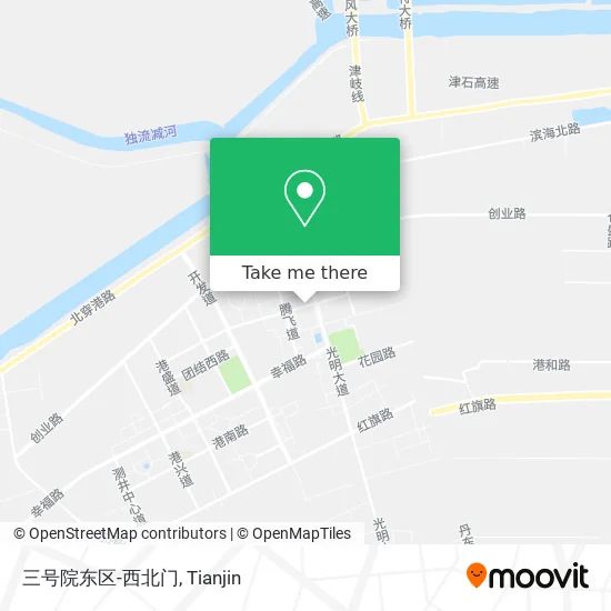 三号院东区-西北门 map