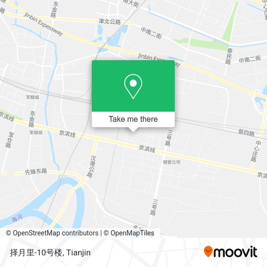择月里-10号楼 map
