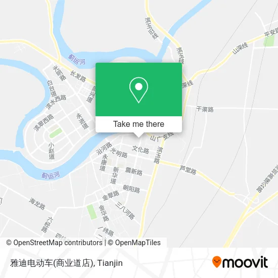 雅迪电动车(商业道店) map