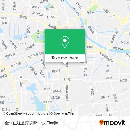 金丽正规足疗按摩中心 map