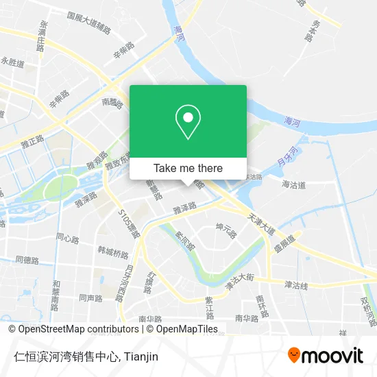 仁恒滨河湾销售中心 map