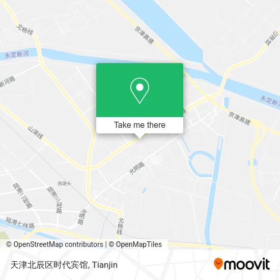 天津北辰区时代宾馆 map