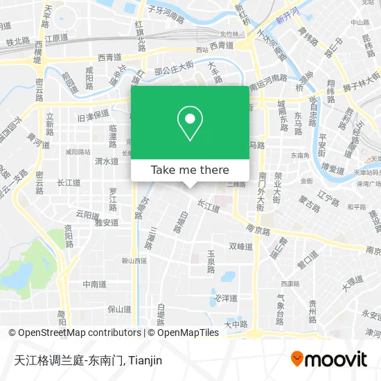 天江格调兰庭-东南门 map