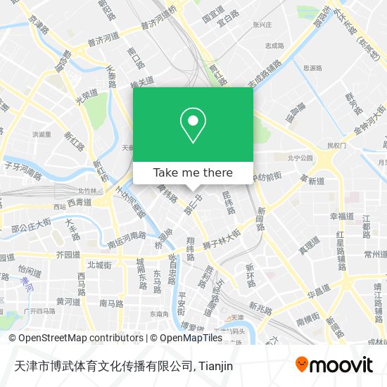 天津市博武体育文化传播有限公司 map