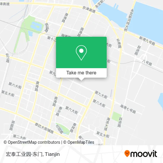 宏泰工业园-东门 map