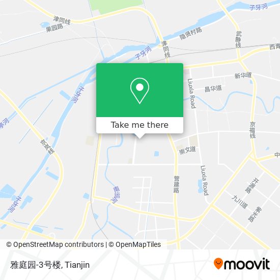 雅庭园-3号楼 map