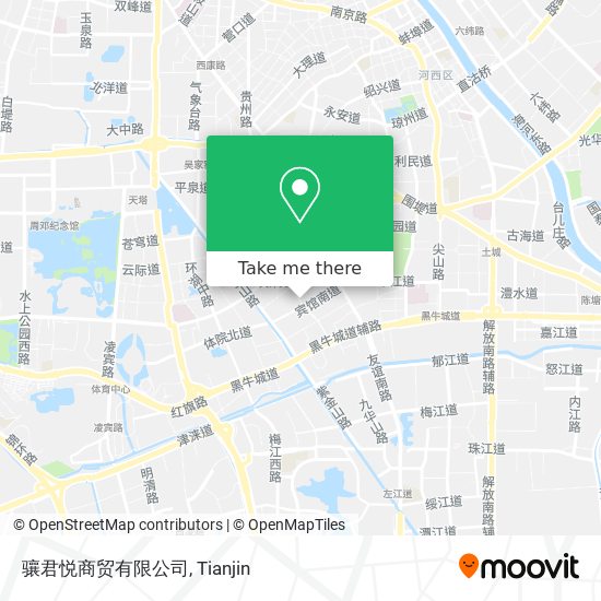 骧君悦商贸有限公司 map