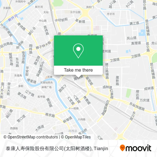 泰康人寿保险股份有限公司(太阳树酒楼) map