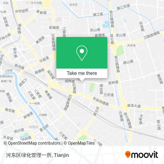 河东区绿化管理一所 map