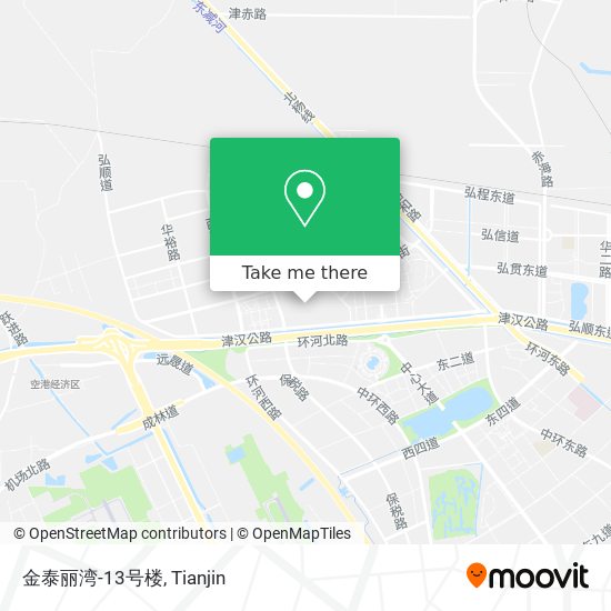 金泰丽湾-13号楼 map