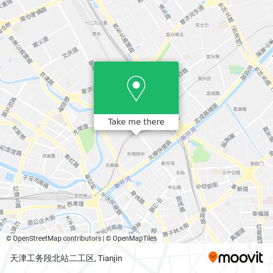 天津工务段北站二工区 map