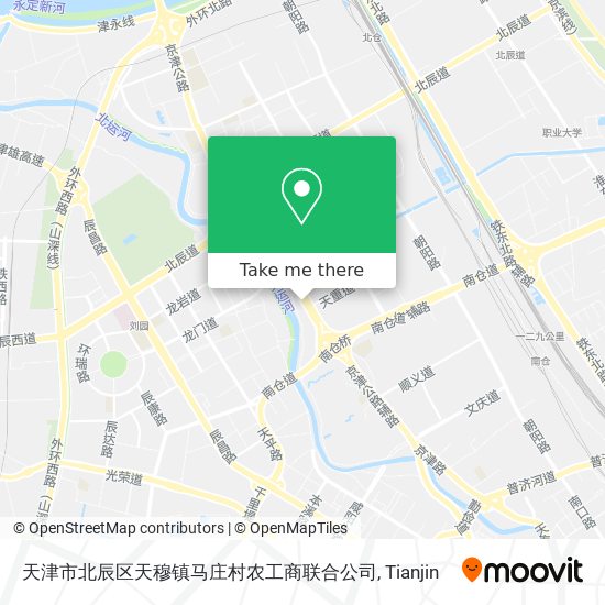 天津市北辰区天穆镇马庄村农工商联合公司 map