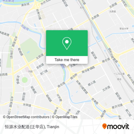 恒源水业配送(泛华店) map