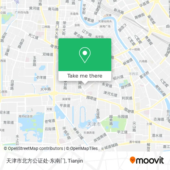 天津市北方公证处-东南门 map