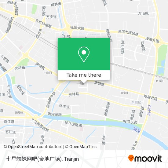 七星蜘蛛网吧(金地广场) map