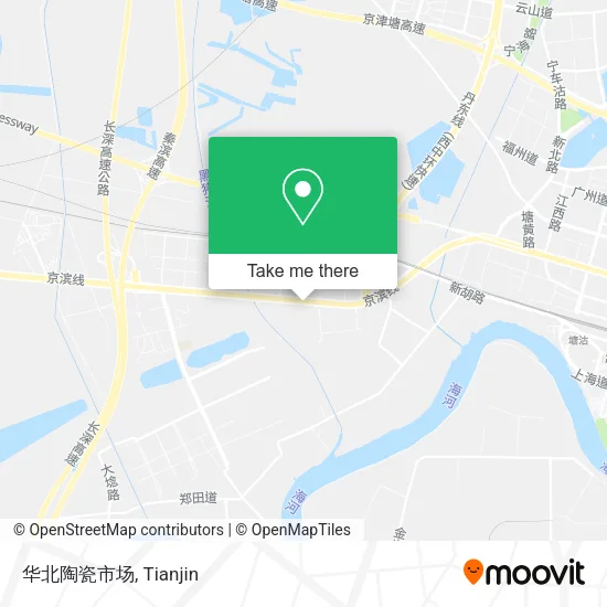 华北陶瓷市场 map