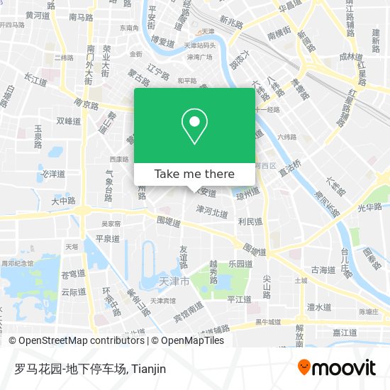 罗马花园-地下停车场 map