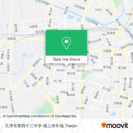 天津市第四十三中学-地上停车场 map