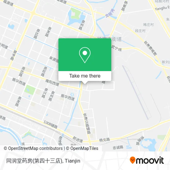 同润堂药房(第四十三店) map