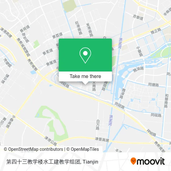 第四十三教学楼水工建教学组团 map
