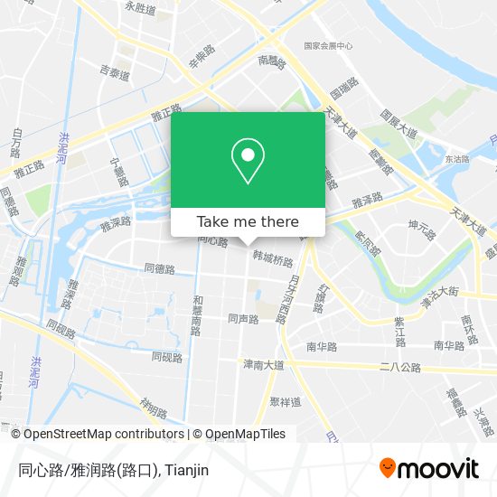 同心路/雅润路(路口) map