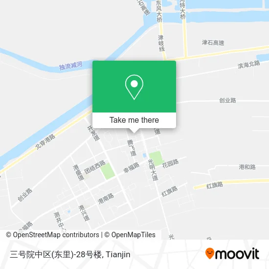三号院中区(东里)-28号楼 map