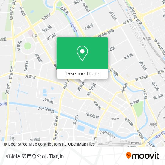红桥区房产总公司 map