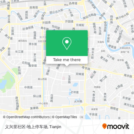 义兴里社区-地上停车场 map