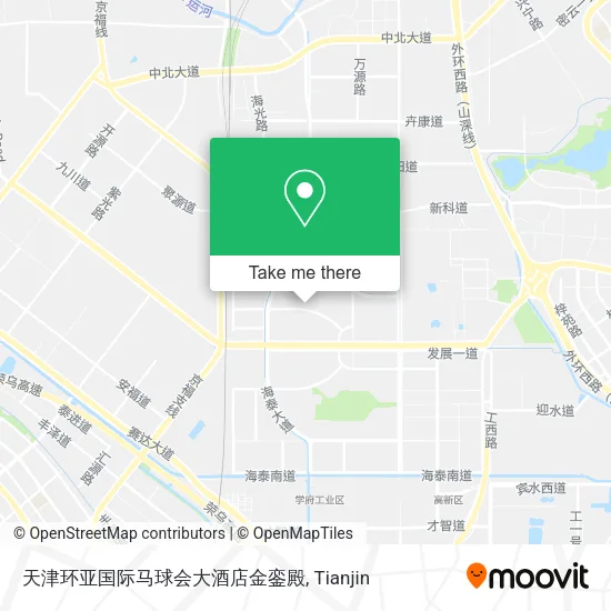 天津环亚国际马球会大酒店金銮殿 map
