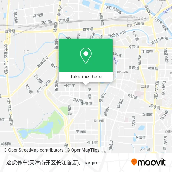 途虎养车(天津南开区长江道店) map