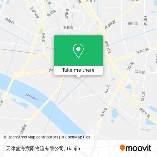 天津盛海宸阳物流有限公司 map