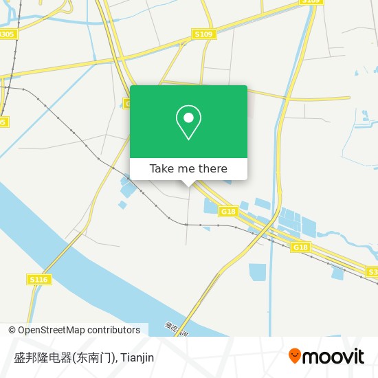 盛邦隆电器(东南门) map