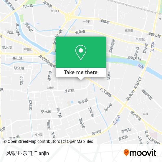 风致里-东门 map