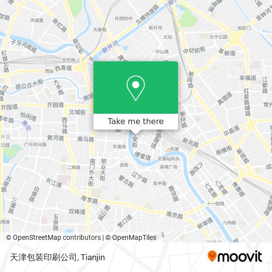 天津包装印刷公司 map