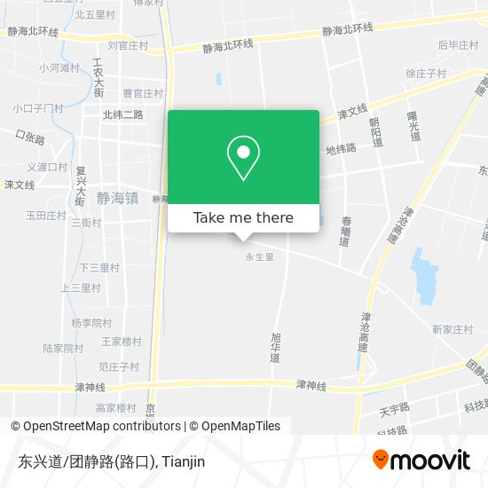 东兴道/团静路(路口) map