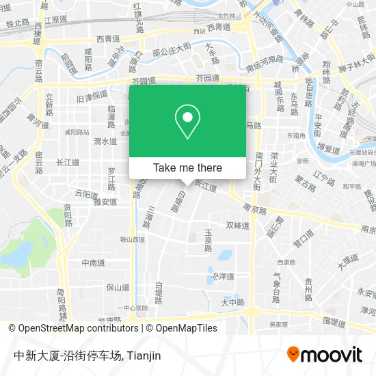 中新大厦-沿街停车场 map