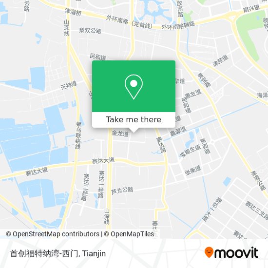 首创福特纳湾-西门 map