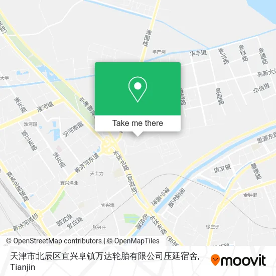 天津市北辰区宜兴阜镇万达轮胎有限公司压延宿舍 map