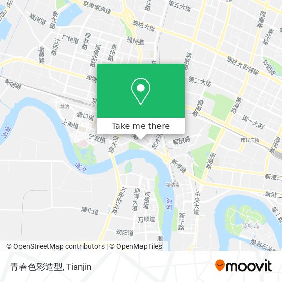 青春色彩造型 map