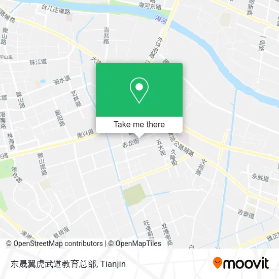 东晟翼虎武道教育总部 map