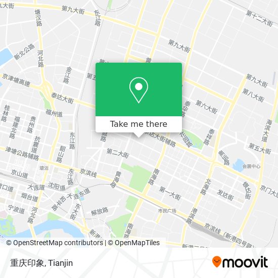 重庆印象 map